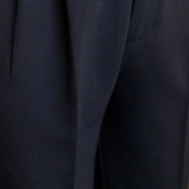 Herren Stoffhose mit geradem Bein – Anzughose aus Polyester