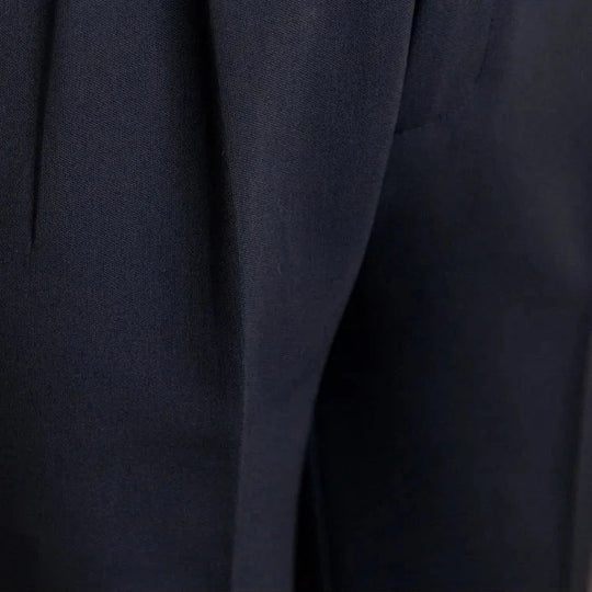 Herren Stoffhose mit geradem Bein – Anzughose aus Polyester