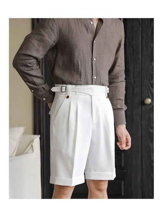 Lockere Baumwoll Shorts Herren Sommer Strand Gerade