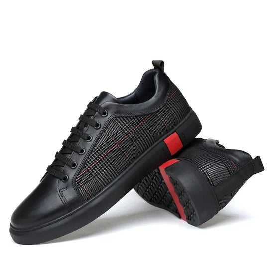 Echtleder Sneaker Herren Italienisch Casual Komfort