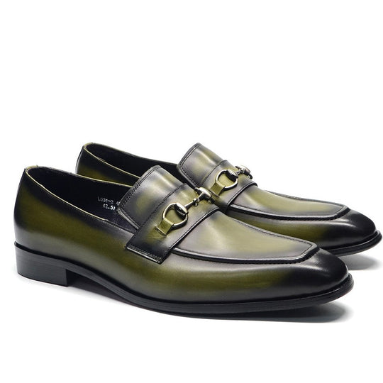 Weiche Rindsleder Loafer Herren Slip-On Gepolstert