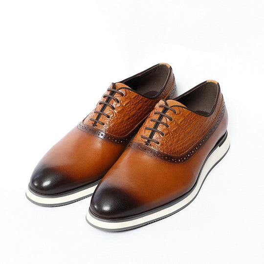 Polierte Rindsleder Oxford Herren Business Anzugschuhe