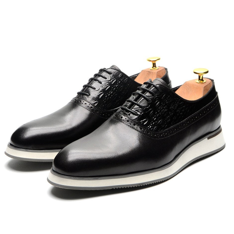 Polierte Rindsleder Oxford Herren Business Anzugschuhe