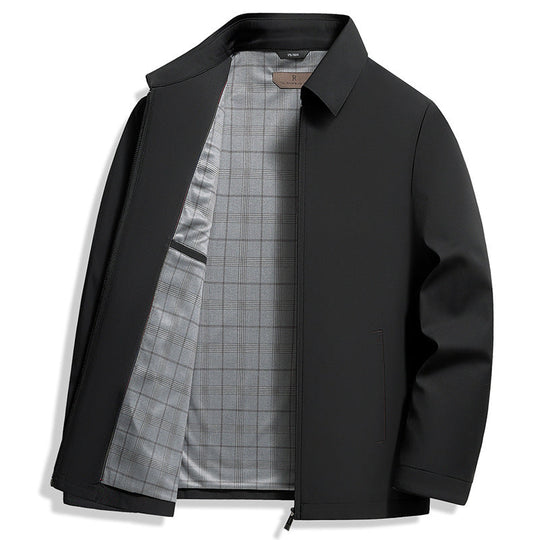 Elegante Business Jacke Herren Knitterfrei Winddicht