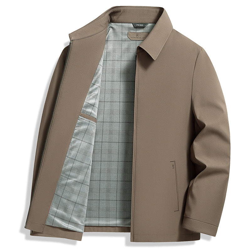 Elegante Business Jacke Herren Knitterfrei Winddicht