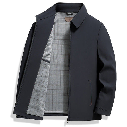 Elegante Business Jacke Herren Knitterfrei Winddicht