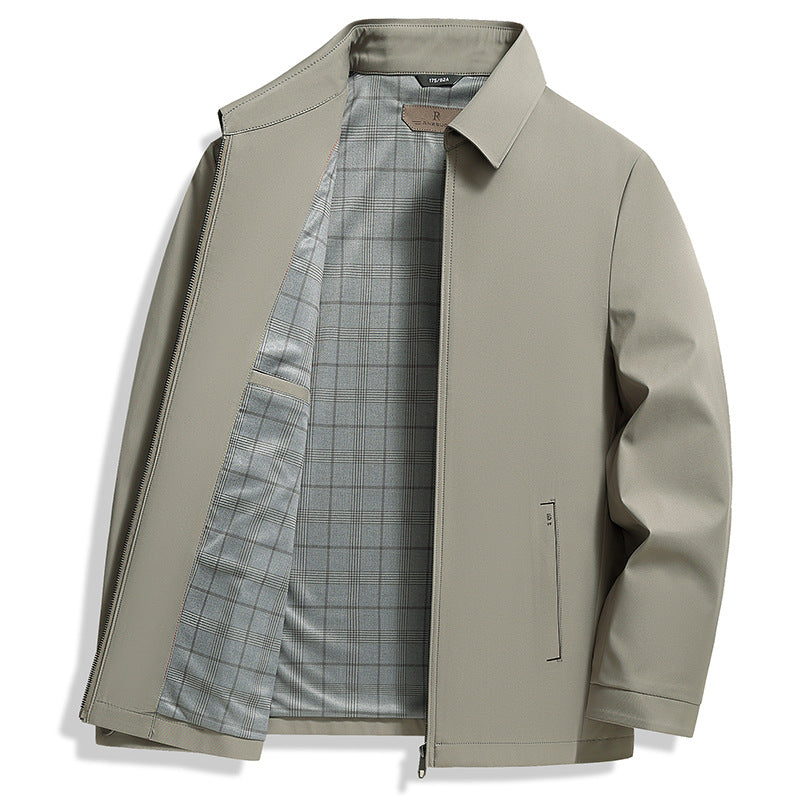 Elegante Business Jacke Herren Knitterfrei Winddicht