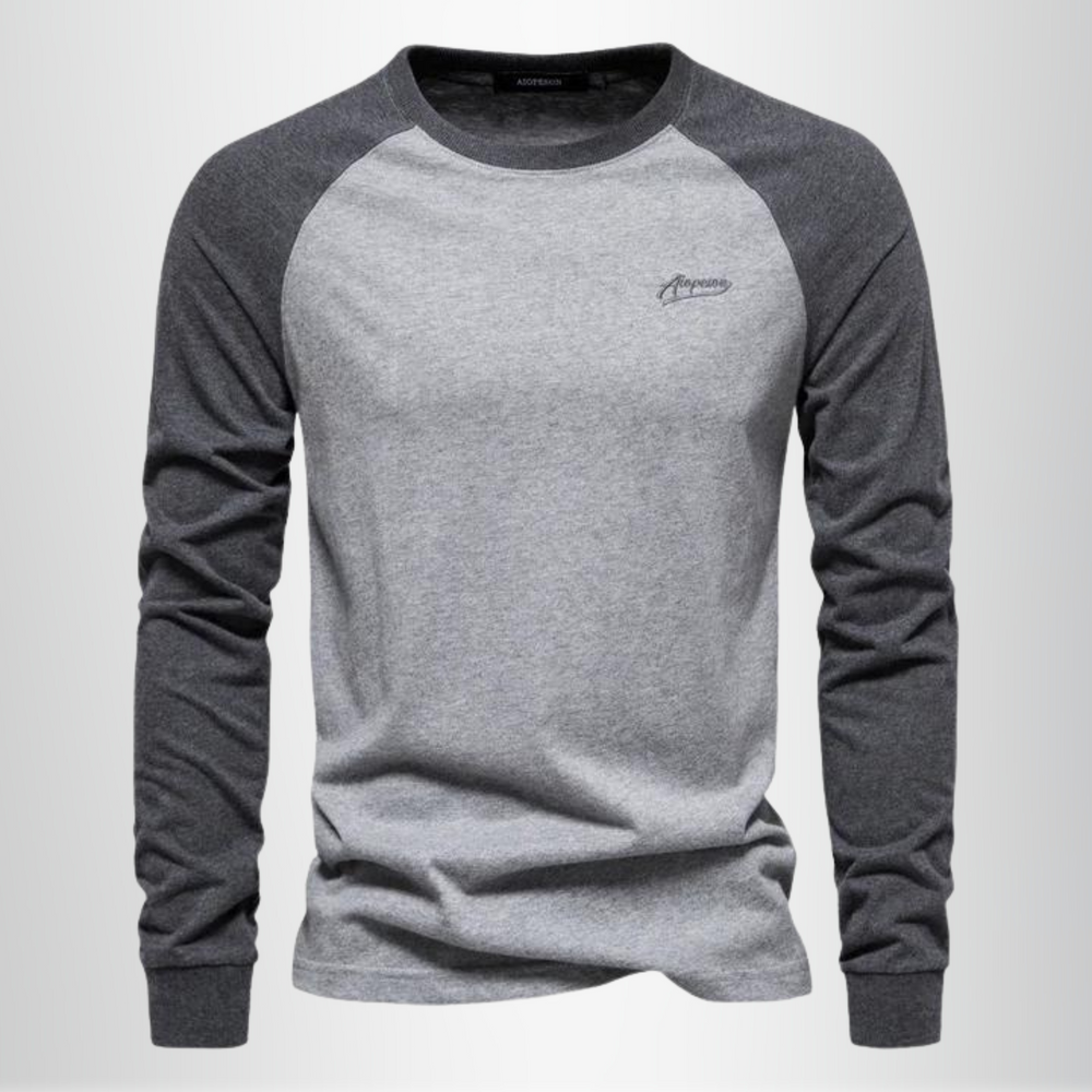 Herren Langarmshirt aus Merinowolle – Raglan Longsleeve