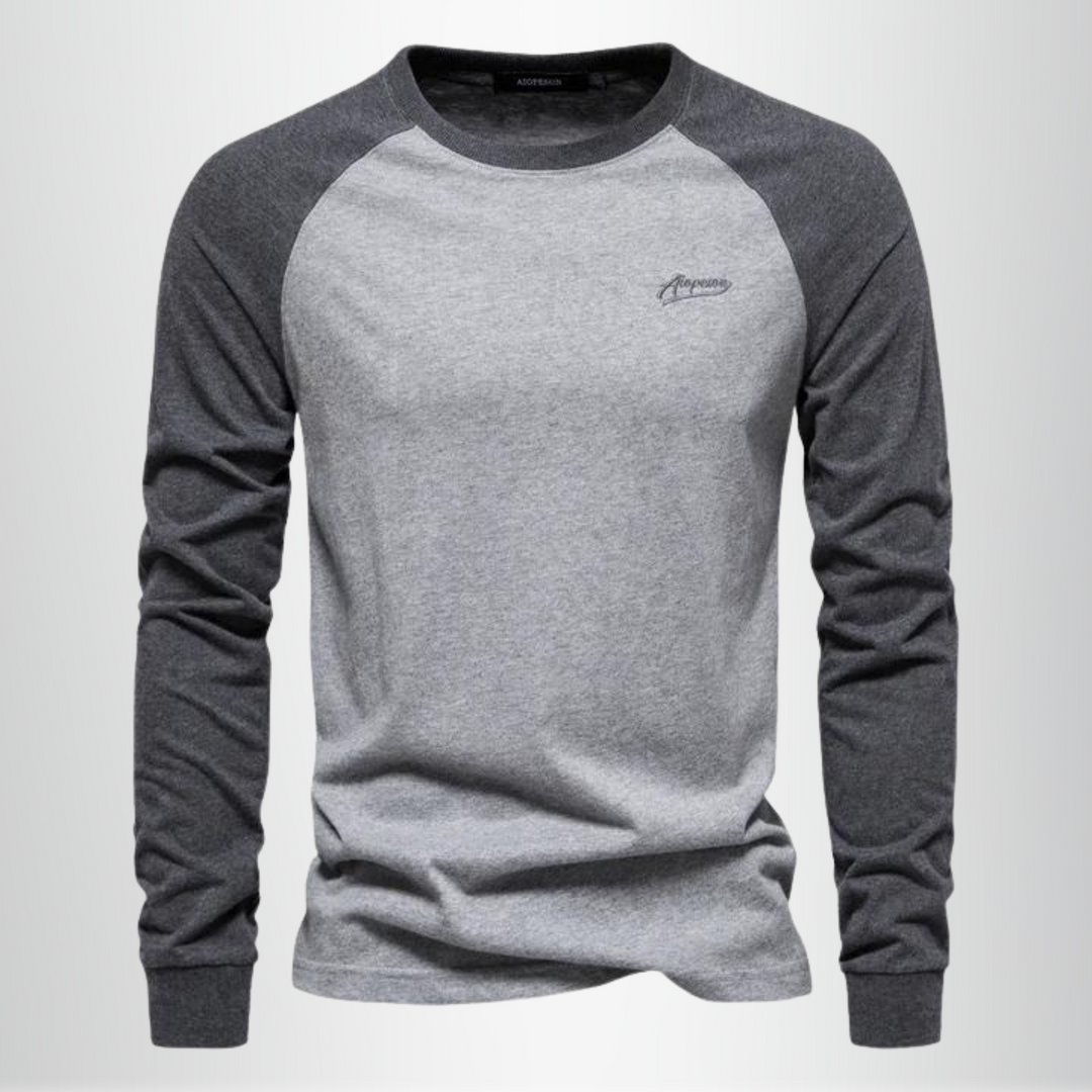 Herren Langarmshirt aus Merinowolle – Raglan Longsleeve
