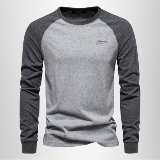 Herren Langarmshirt aus Merinowolle – Raglan Longsleeve