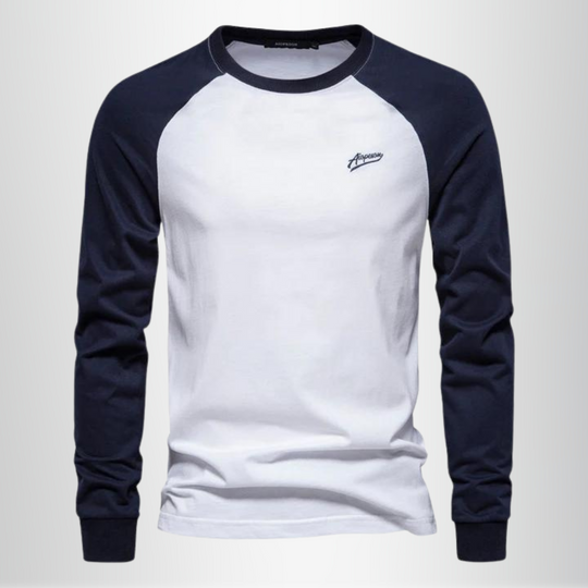 Herren Langarmshirt aus Merinowolle – Raglan Longsleeve