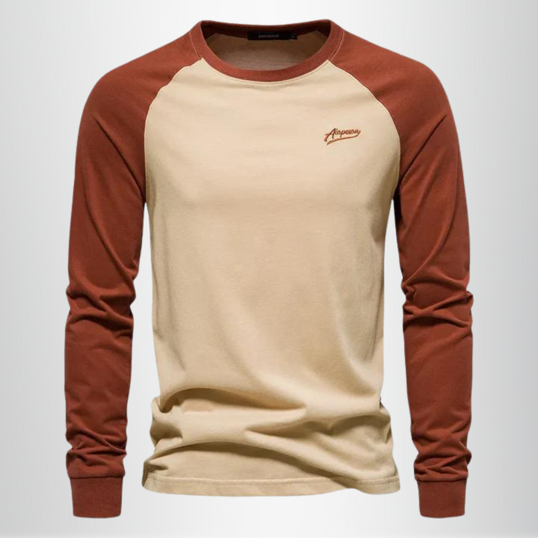Herren Langarmshirt aus Merinowolle – Raglan Longsleeve