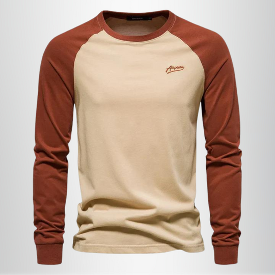Herren Langarmshirt aus Merinowolle – Raglan Longsleeve