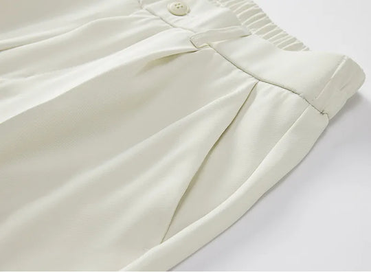 Klassische Casual Hose Herren Elegante Stoffhose Chino