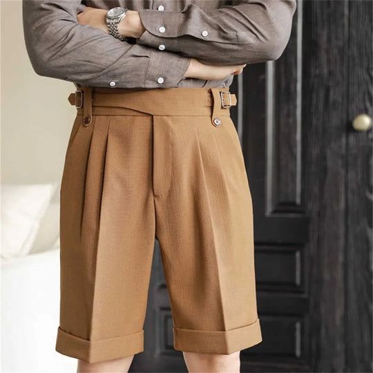 Lockere Baumwoll Shorts Herren Sommer Strand Gerade