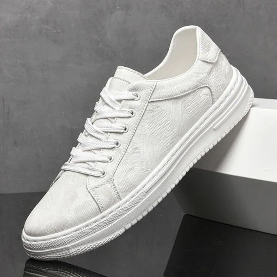 Rindsleder Sneaker Herren Camouflage Muster Handarbeit