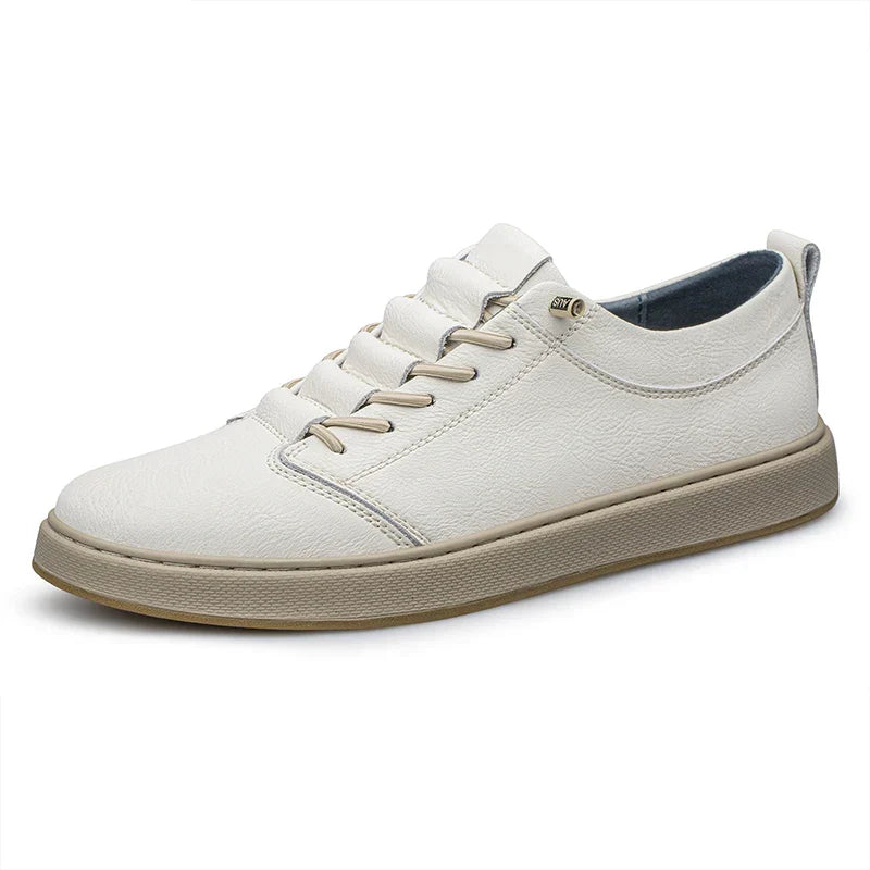 Leder Sneaker Herren Schnürung Handgefertigt Zeitlos