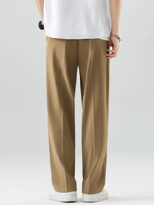 Klassische Casual Hose Herren Elegante Stoffhose Chino