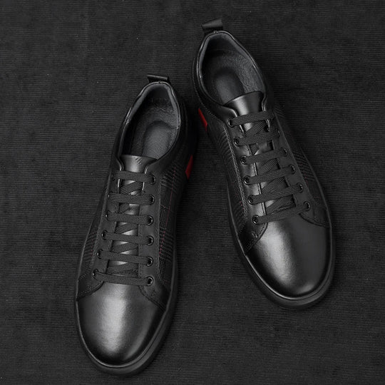 Echtleder Sneaker Herren Italienisch Casual Komfort