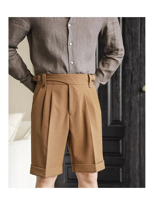 Lockere Baumwoll Shorts Herren Sommer Strand Gerade
