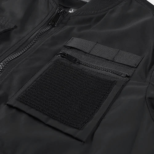 Multitaschen Jacke Herren Robust Hoher Kragen Outdoor