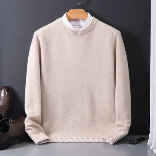 Reiner Kaschmir Pullover Herren Strickpullover Elegant