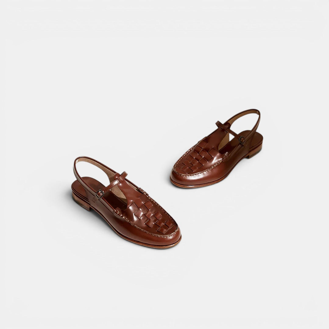 Sandalen Damen Kunstleder Elegant Sommer Bequem
