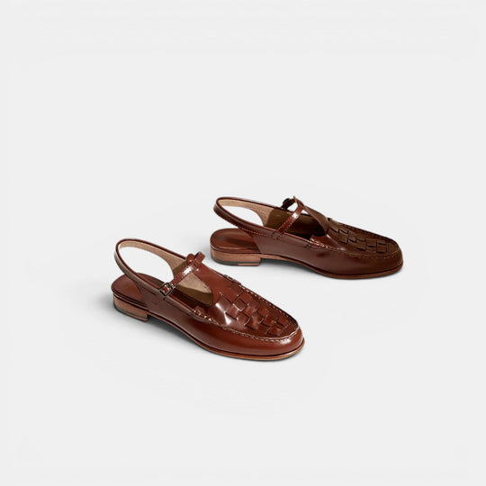 Sandalen Damen Kunstleder Elegant Sommer Bequem