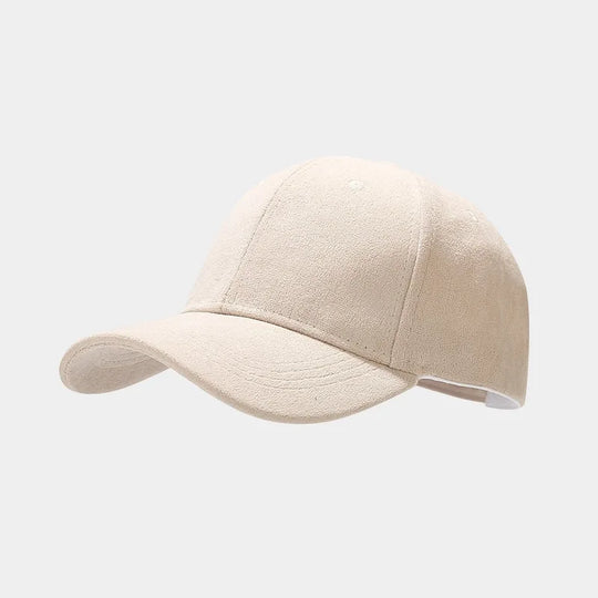 Wildleder Optik Cap Herren Schirmmütze Kappe Vintage