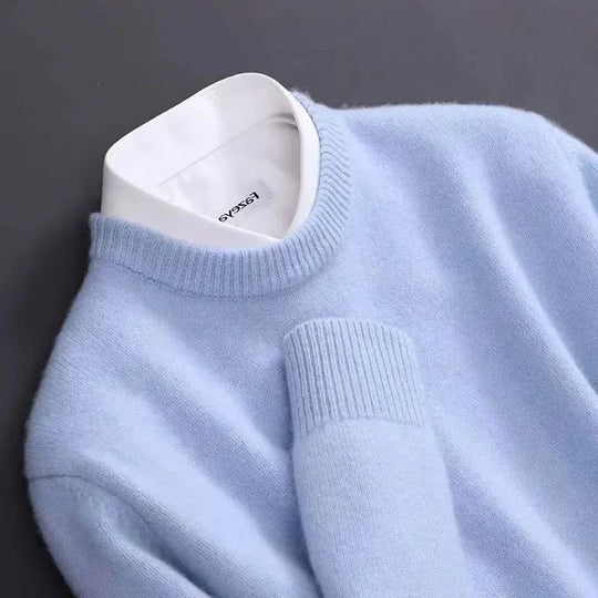 Reiner Kaschmir Pullover Herren Strickpullover Elegant