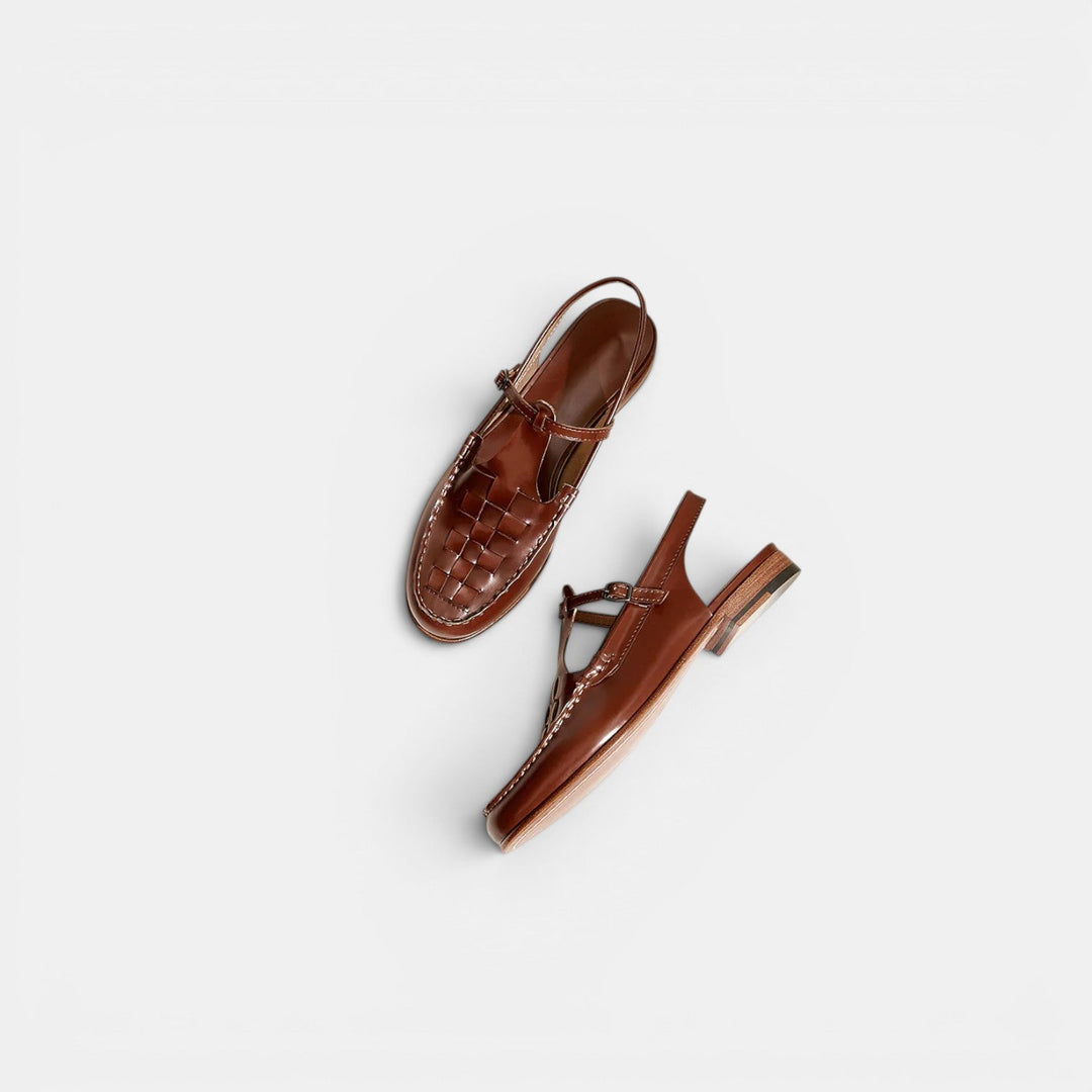 Sandalen Damen Kunstleder Elegant Sommer Bequem