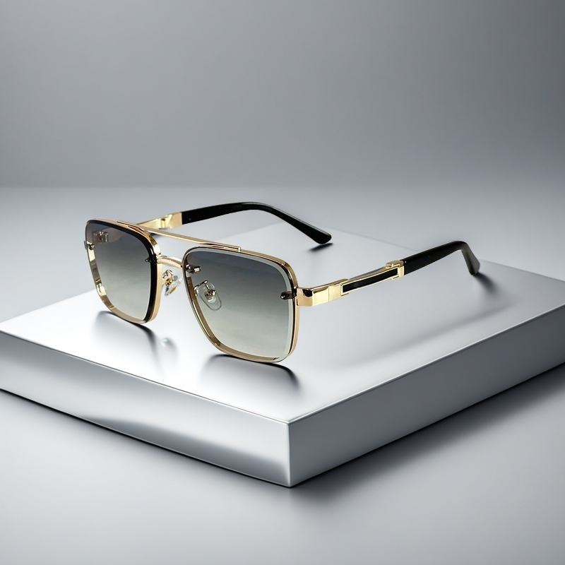 Klassische Aviator Sonnenbrille Herren Pilotenbrille UV