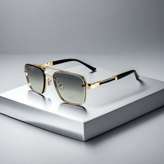 Klassische Aviator Sonnenbrille Herren Pilotenbrille UV