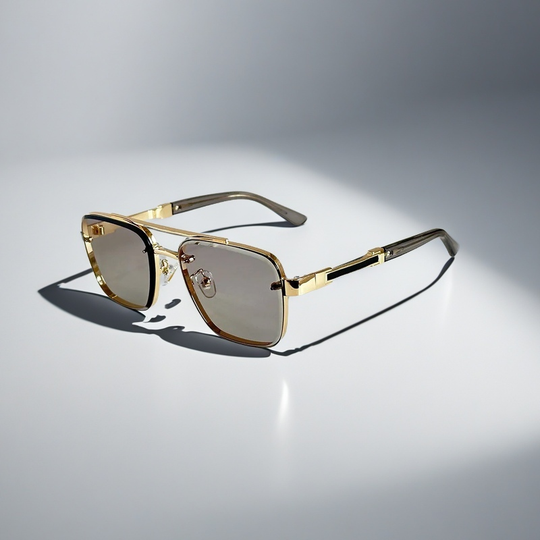 Klassische Aviator Sonnenbrille Herren Pilotenbrille UV
