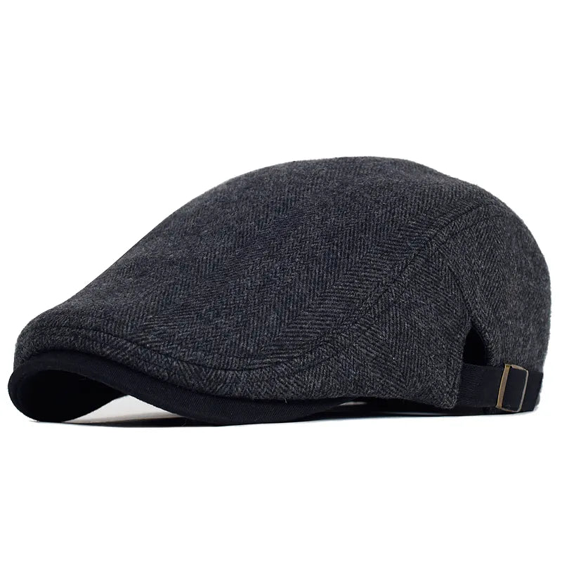 Klassische Baskenmütze Herren Elegant Barett Vintage