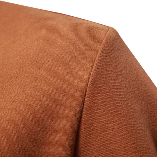 Troyer Quarter-Zip Pullover Herren Baumwolle Sportlich