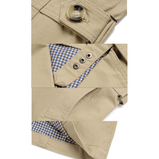 Moderner Trenchcoat Herren Mantel Elegant Klassisch