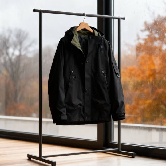 Wasserdichte Softshell Jacke Herren Kapuze Outdoor Tech