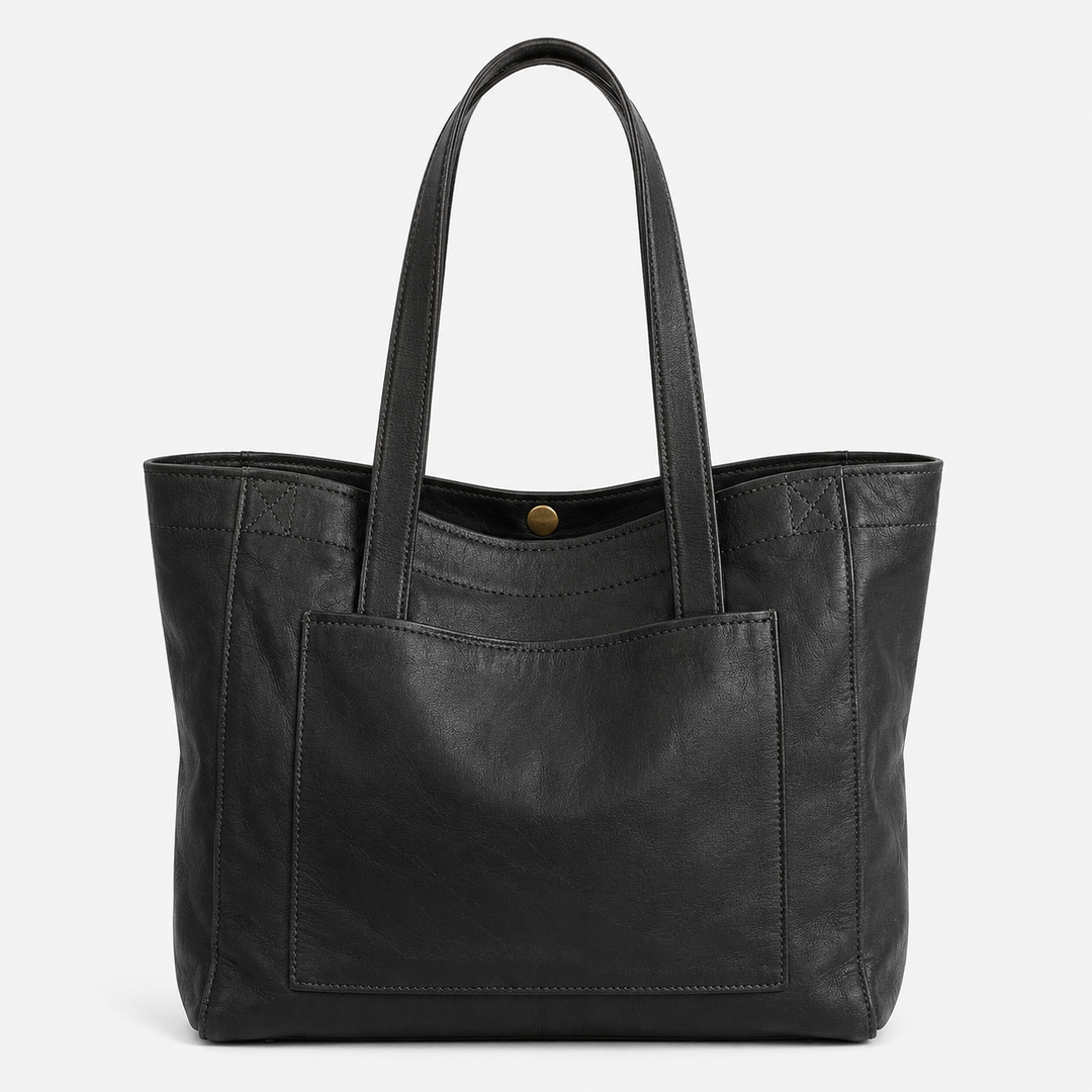 Handtasche Damen Kunstleder Schultertasche Klassisch Elegant