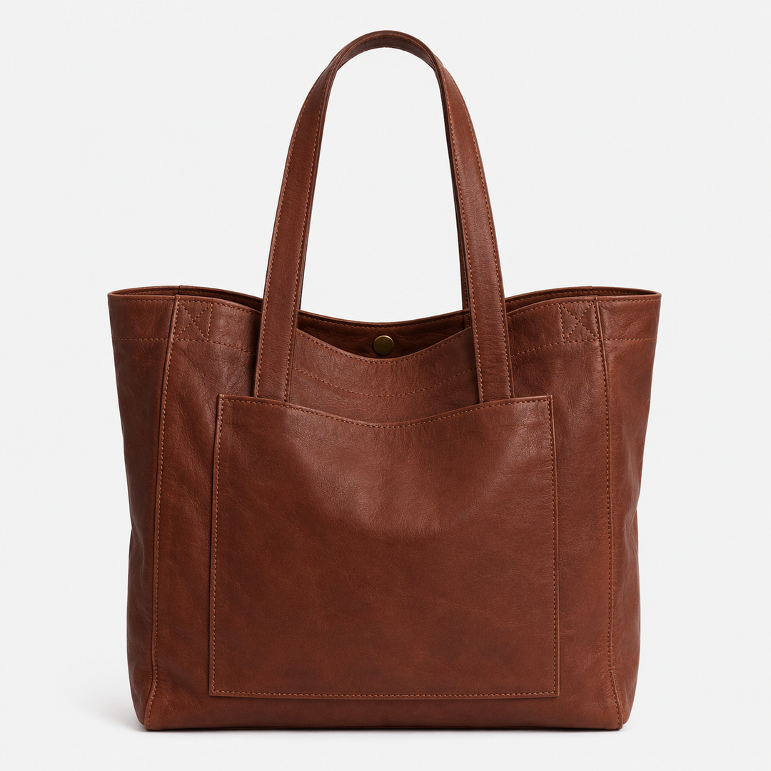 Handtasche Damen Kunstleder Schultertasche Klassisch Elegant