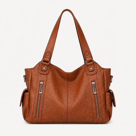 Schultertasche Damen Groß Handtasche Strukturiert