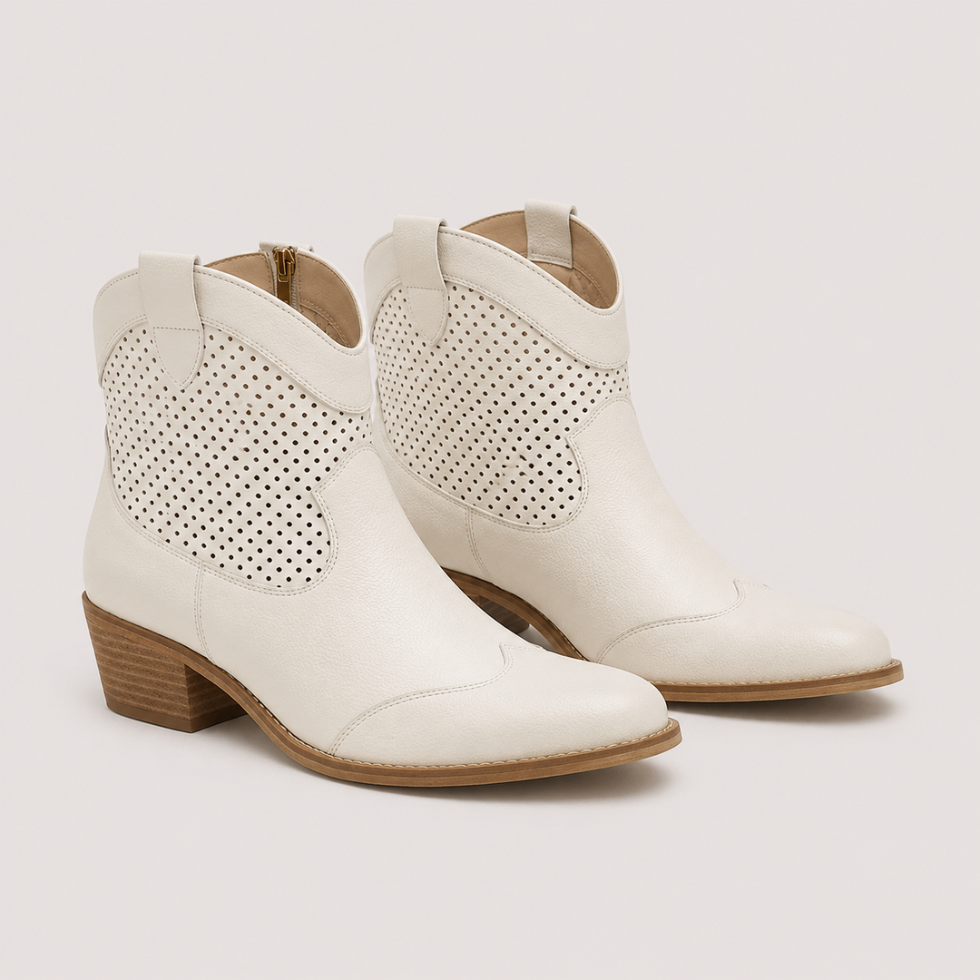 Cowboystiefel Damen Bequem Western Alltag Stiefel