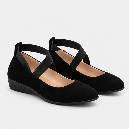 Ballerinas Damen Bequem Flach Alltagsschuhe