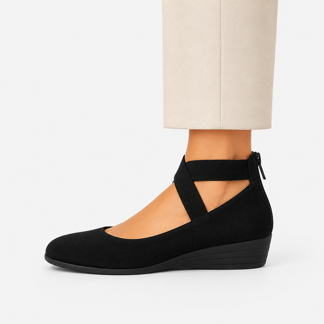 Ballerinas Damen Bequem Flach Alltagsschuhe