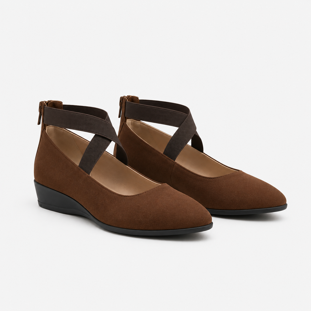 Ballerinas Damen Bequem Flach Alltagsschuhe