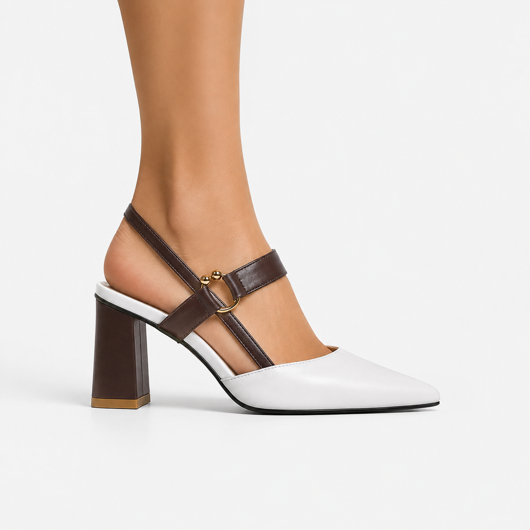 Sandaletten Damen Absatz Bequem Elegant Festlich