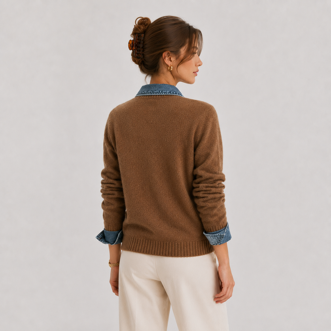 Jeansjacke Damen Klassisch Knopfleiste Alltag