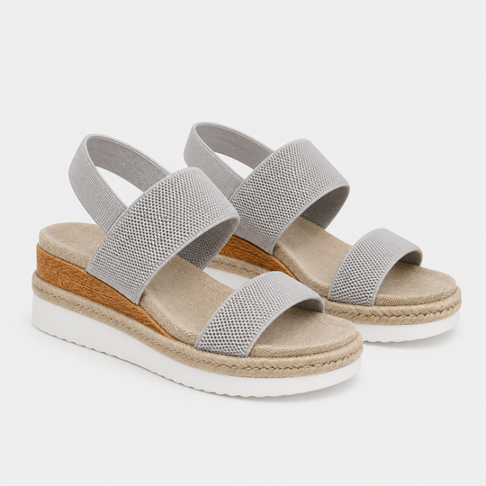 Plateau Sandalen Damen Leicht Bequem Sommer