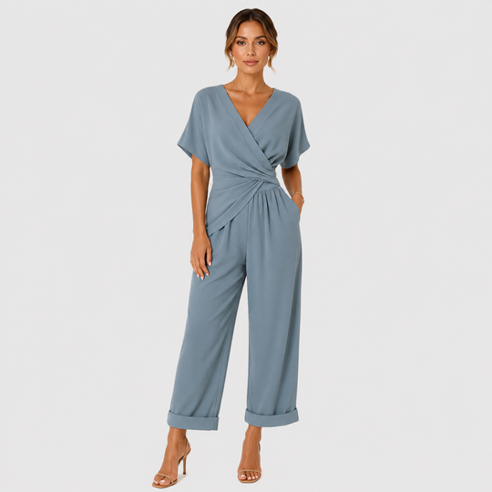 Jumpsuit Damen Locker Leicht Urlaub Sommer