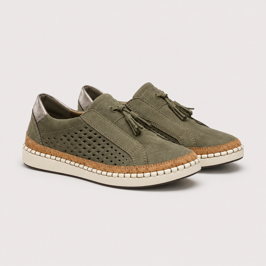 Slipper Damen Loafer Bequem Leicht Alltagsschuhe